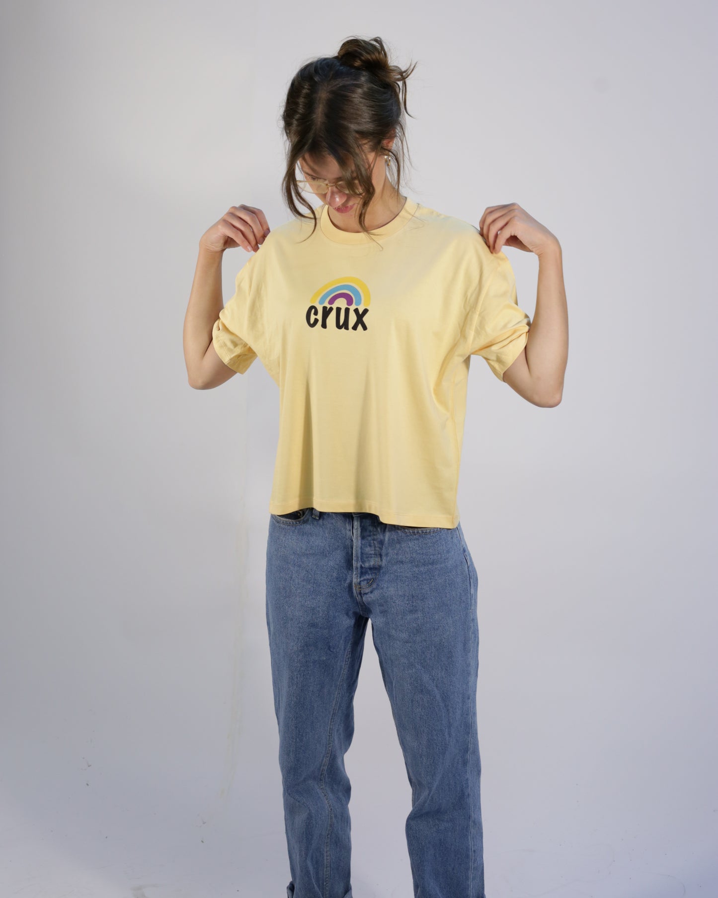 "CRUX CLASSIC" Cropped Tee