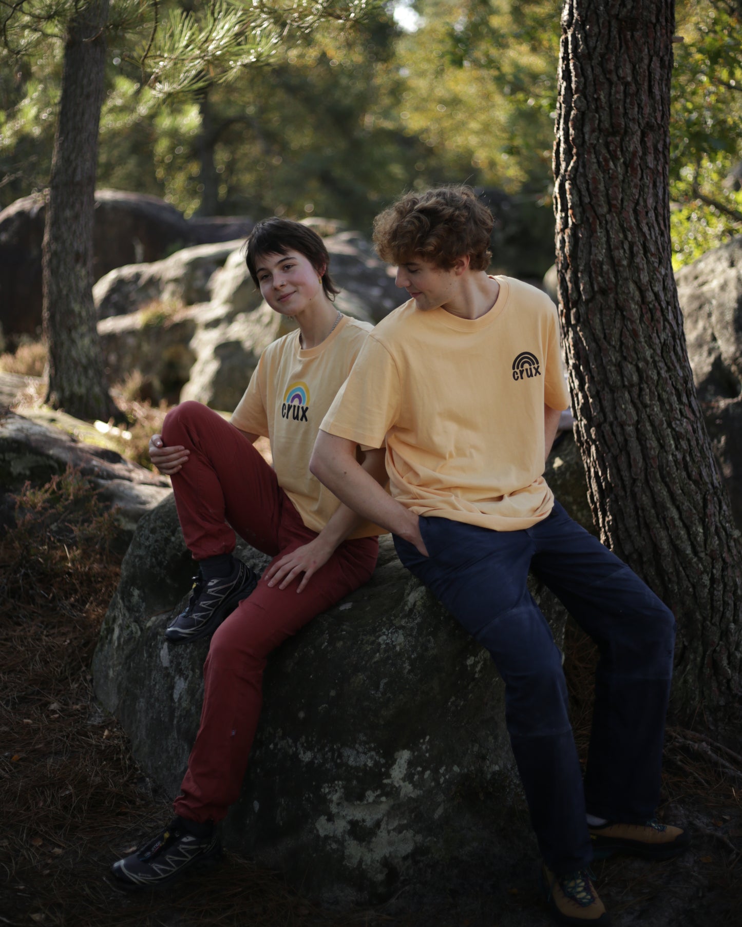 "CRUX CLASSIC" Cropped Tee